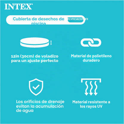 Intex 28021-COBERTOR Piscina Easy Set 305CM