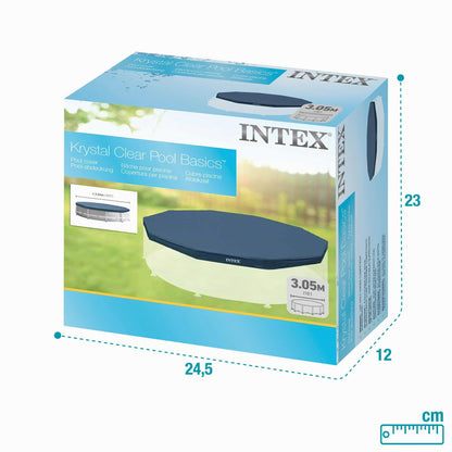Intex 50966 - Cobertor para Piscinas Desmontables Metal y Prism Frame 305 cm