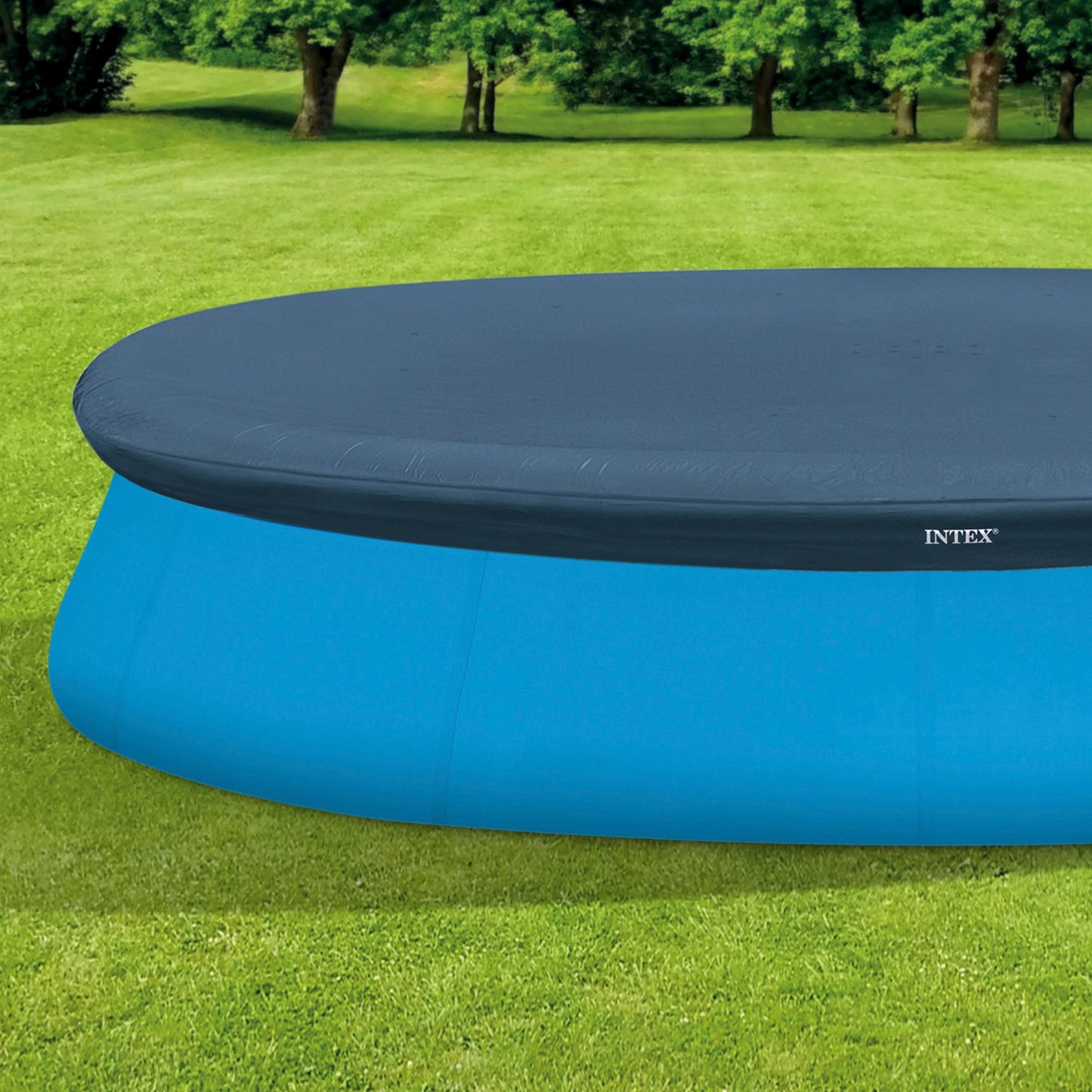 Intex 28026-EASY Set Pool Cover D396 CM