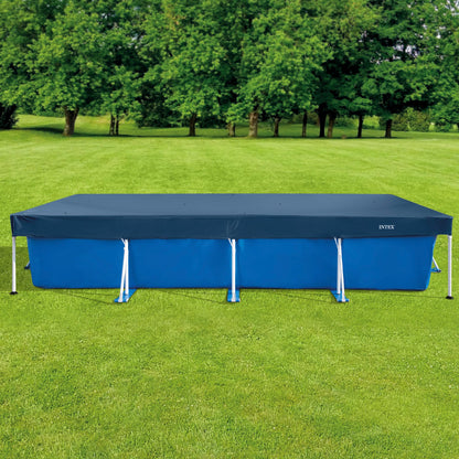 Intex 28039 - Cobertor Piscina Rectangular Prisma/Small Frame 450 x 220 cm, Color Azul