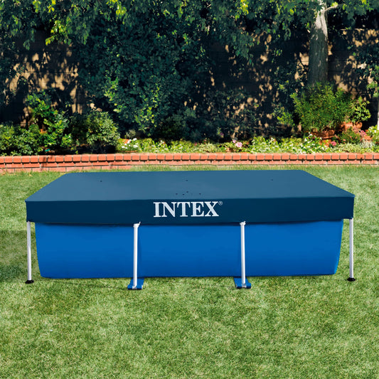 Intex 28038 - Cobertor Piscina Rectangular Prisma/Small Frame 300 x 200 cm, Color Azul